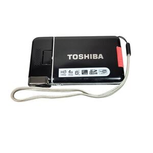 Toshiba Camileo S20 1080p HD Pocket Black  Digital Camera With Carring Bag New